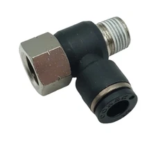 Lot of (5) Conek PHF1/4-N1 Female Swivel Elbow 1/4" Tube 1/8NPT Thread PTC