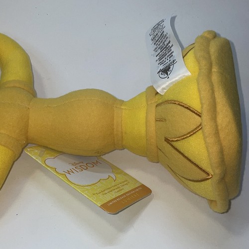 Disney Store Lumiere Weisheit Kandelaber Die Schöne und das Biest Plüsch 16 Zoll 6/12 Neu mit Etikett - Bild 7 von 8