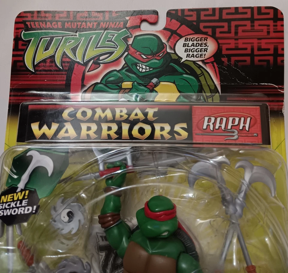 Teenage Mutant Ninja Turtles Combat Warriors "RAPH" 2005 sin abrir Foto 4 de 4