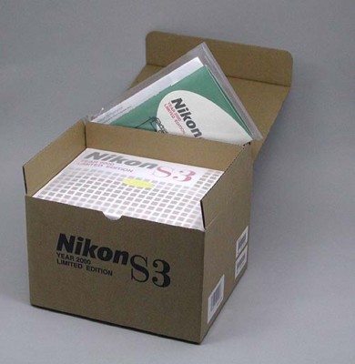Brand New Unused Nikon S3 Silver Year 2000 Limited Edition Nikkor