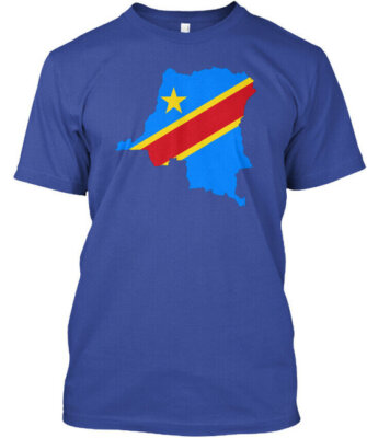 Congo Flag Map T-Shirt