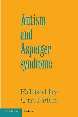 Autism and Asperger Syndrome Frith Paperback Cambridge University Press