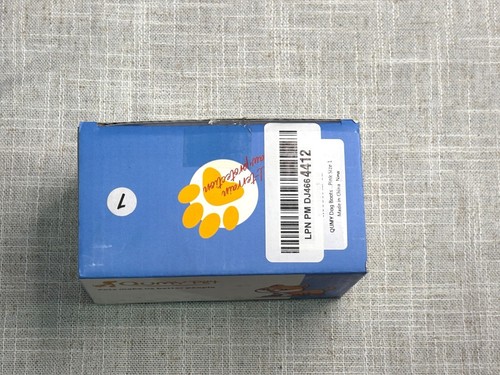 Zapatos Performance para Perros Talla 1 Rosa con Correas Ajustables y Suela de Goma Antideslizante - Imagen 6 de 7