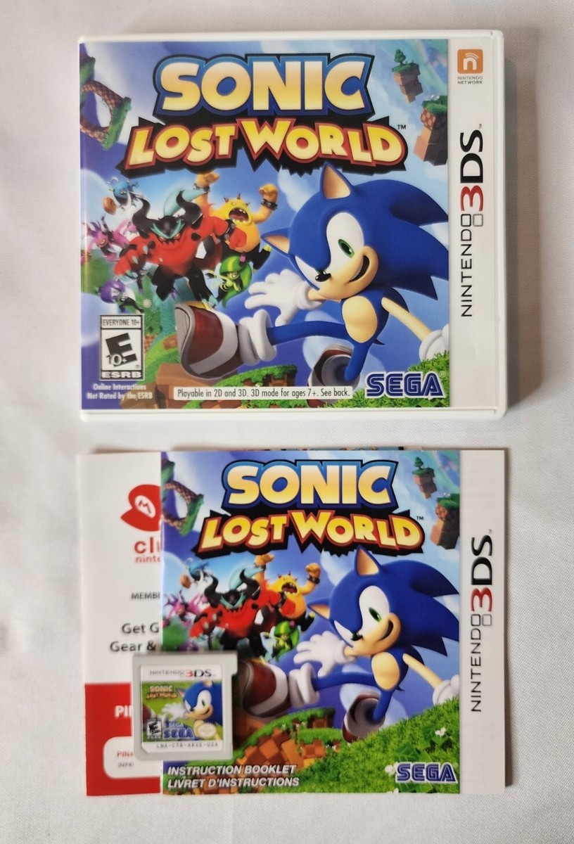 Sonic Lost World (Nintendo 3DS, ) CIB Tested & Works | eBay
