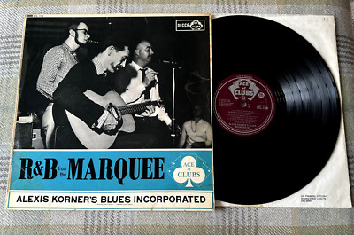ALEXIS KORNER'S BLUES INCORP R&B FROM THE MARQUEE UK 1962 DECCA 1st PRESS EX/VG+