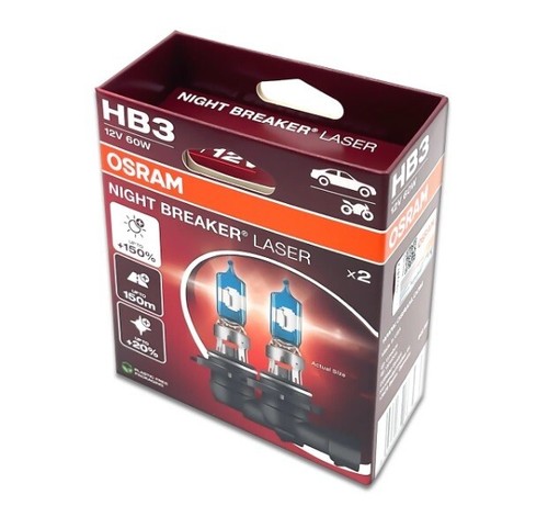 Osram Night Breaker Laser 150% Next Generation H1 H4 H7 H11 HB3 HB4 Bulb Glob - Picture 44 of 65