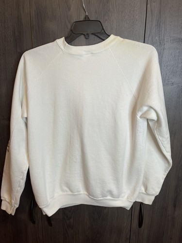 Vintage Carousel Horse Sweatshirt Long Sleeve Adult Large White - Picture 5 of 7