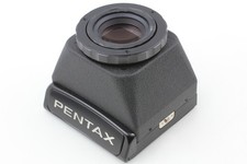 Late Model NEAR MINT w/ Case PENTAX 67 Chimney Waist Level Finder from JAPAN