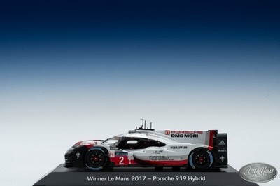 Porsche 919 Hybrid - Vainqueur Le Mans 2017 - Spark 1/43 - Neuf