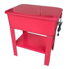 20 Gallon Car Parts Washer Heavy Duty Electric Solvent Pump Cleaning Red 120v 20 Gallon Car Parts Washer Heavy Duty Electric Solvent Pump Cleaning Red 120v
