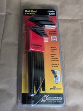 Bondhus 9 pc Ball End Metric Hex L Wrench Set 1.5-10 mm   MADE IN USA   10999