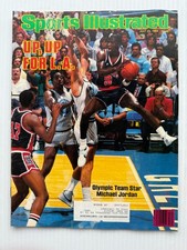 Sports Illustrated July 23 1984 Up Up For L.A. Olympic Team Star Michael Jordan Sports Illustrated July 23 1984 Up Up For L.A. Olympic Team Star Michael Jordan