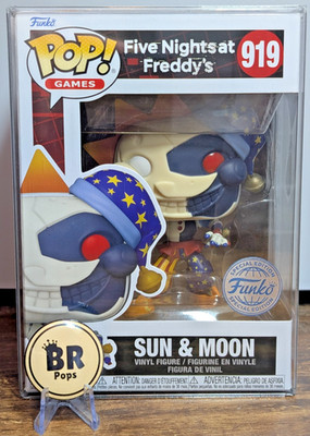 Funko POP! Games Five Nights at Freddys FNAF Sonne & Mond #919 mit Popschutz