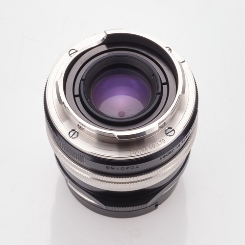 Voigtlander Nokton Vintage Line 50mm f/1.5 Aspherical II VM SC Nickel Lens Box - Picture 10 of 21
