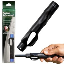 Golf Grip Trainer, Right Handed Grip Trainer Black Clip-On Golf Grip Trainer