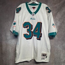 NWT 2002 Mitchell & Ness NFL Miami Dolphins Ricky Williams 34 Jersey 48 XL $160