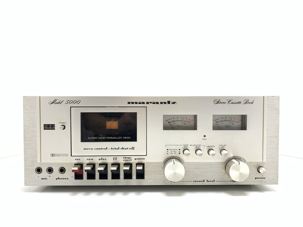 MARANTZ 5000 Stereo Cassette Tape Deck 2 Head Vintage 1978 Hi End MARANTZ 5000 Stereo Cassette Tape Deck 2 Head Vintage 1978 Hi End