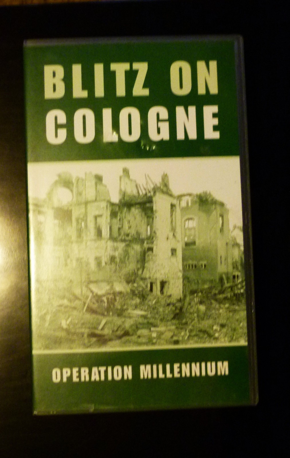 BLITZ ON COLOGNE VHS-RARE RETRO VIDEO TAPE Operation Millennium Tested & Working