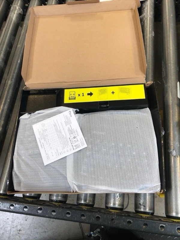 Perixx PERIBOARD-624B Wireless Ergonomic Split Keyboard Black US English - Image 2 of 2