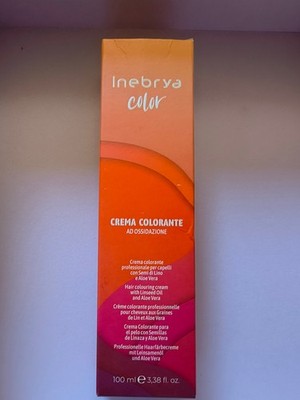 Inebrya Coloration Friseur Haarfarbe Platin Blond Cognac, Nuance 10/42, 100 ml