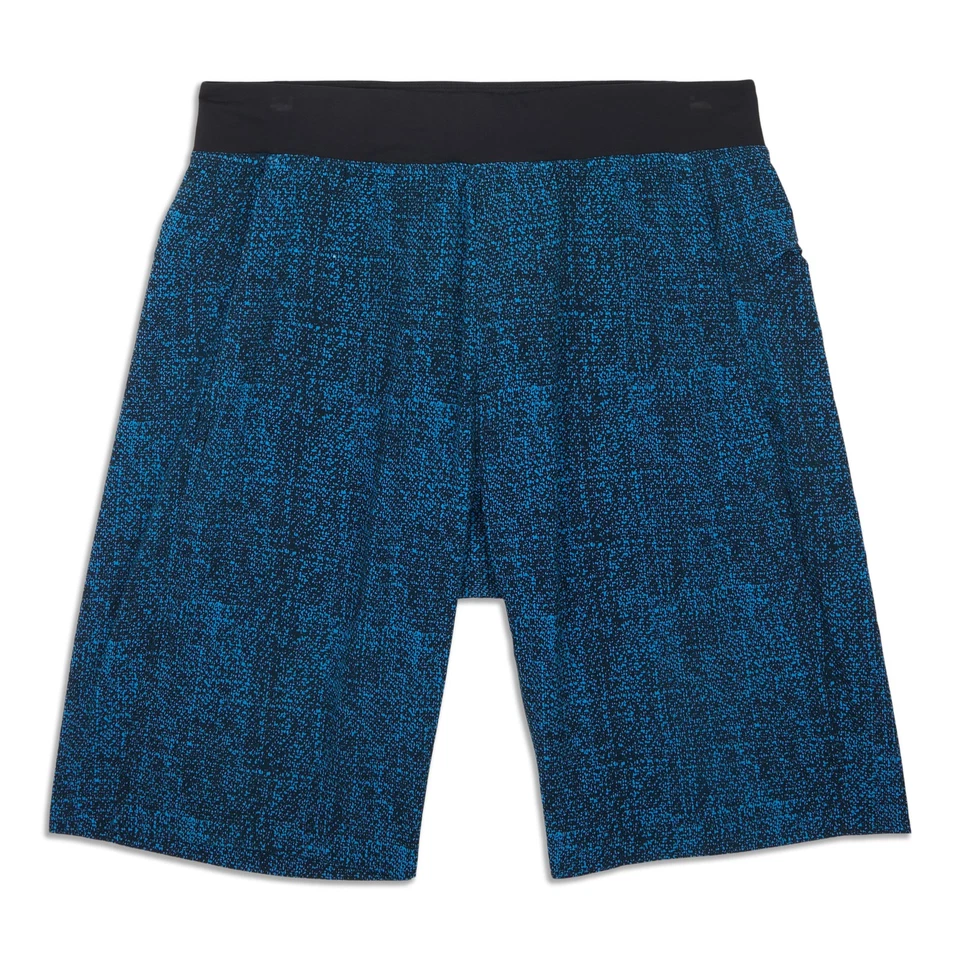 Мужские тренировочные беговые шорты lululemon длинные размер M синие