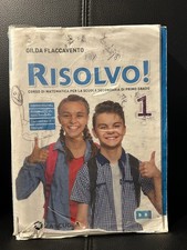Risolvo! Matematica Medie Vol.1 – 4 Libri Editrice La Scuola ISBN 9788835056935