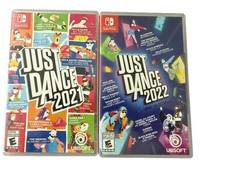 Just Dance 2021 And 2022 Nintendo Switch Cartridge Game  Tested, Working