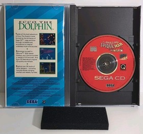 The Amazing Spider-Man vs. The Kingpin Sega CD CIB With Reg Card & Foam Insert 