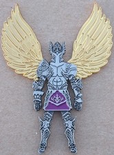 Guardian Angel Geocoin - B. Nckl.  Pol. Gold - Activated  Adoptable - TB98KAQ