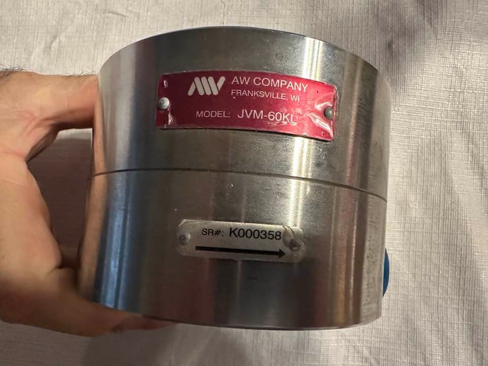 AW Company JVM-60KL High Temp Flowmeter - New - No Box