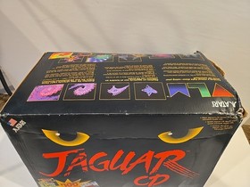 Atari Jaguar CD Console Boxed CIB w/ Power Supply, Paperwork, Games, Etc