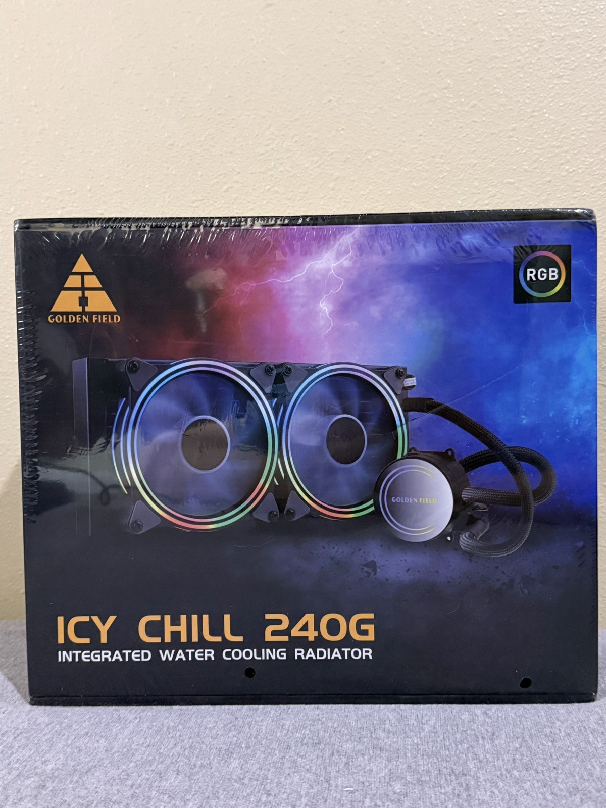 GoldenField Icy Chill 240G Integrierte Wasserkühlung AIO Neu Originalverpackt Versiegelt