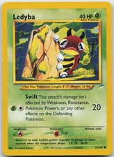Ledyba 71/105 Tomokazu Komiya Common Neo Destiny Pokemon TCG Unlimited LP on eBay