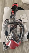 Electric Full Face Snorkel Mask Adult Dry Top Fan to Breath Easily