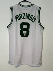 Kristaps Porzingis Signed Boston Celtics Basketball Jersey #8 – Beckett COA