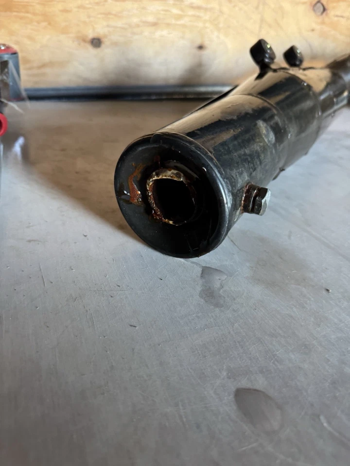 Suzuki SP 500 SP500 DR500 1982 conjunto de silenciador de escape OEM Foto 2 de 4