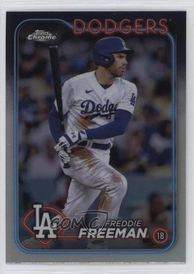 2024 Topps Chrome Refractor Freddie Freeman #4 1e24
