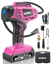 Tire Inflator Portable Air Compressor, 160PSI Handheld Air Pump, 20V Recharge...