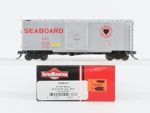 Coche de caja #25125 escala HO InterMountain 45480-03 SAL Seaboard Air Line "Heart" 40' | Zustand: Used
