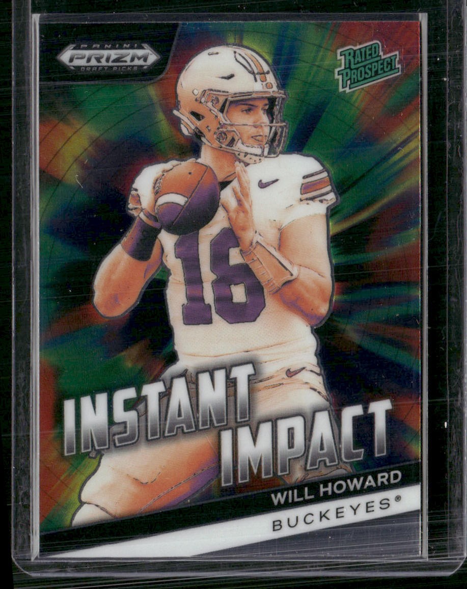 2024 Panini Prizm Draft Picks #II-WH Will Howard Instant Impact