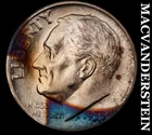 1955-S Silver Roosevelt Dime - Choice Gem Brilliant Unc  Super Color  #K2508