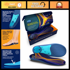 Plantar Fasciitis Pain Relief Orthotic Insole...