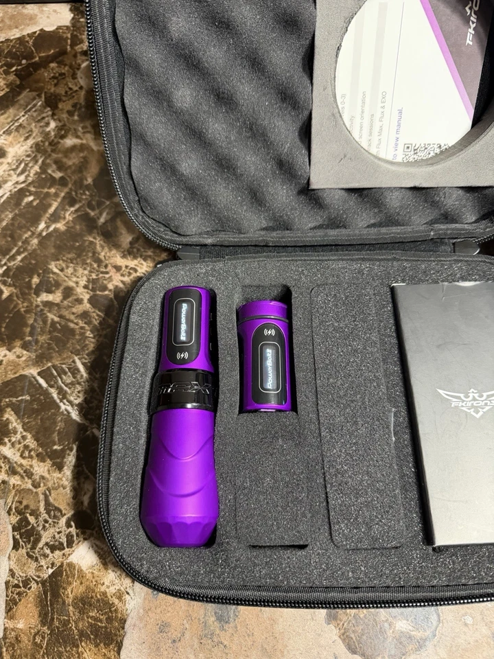 Máquina de tatuaje inalámbrica FK Irons Flux Max Bubbletum carrera de 4,00 mm Foto 2 de 4