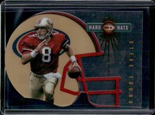 1999 Donruss Preferred QBC Steve Young Hard Hats #/3000 49ers