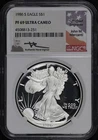 1986-S American Silver Eagle NGC PF-69 Ultra Cameo John Mercanti Signature Label
