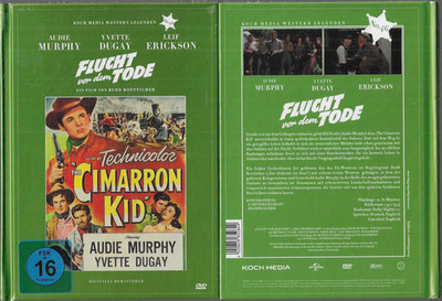 Digipack  Audie Murphy   FLUCHT VOR DEM TODE  The Cimarron Kid   (DVD)  NEU  OVP