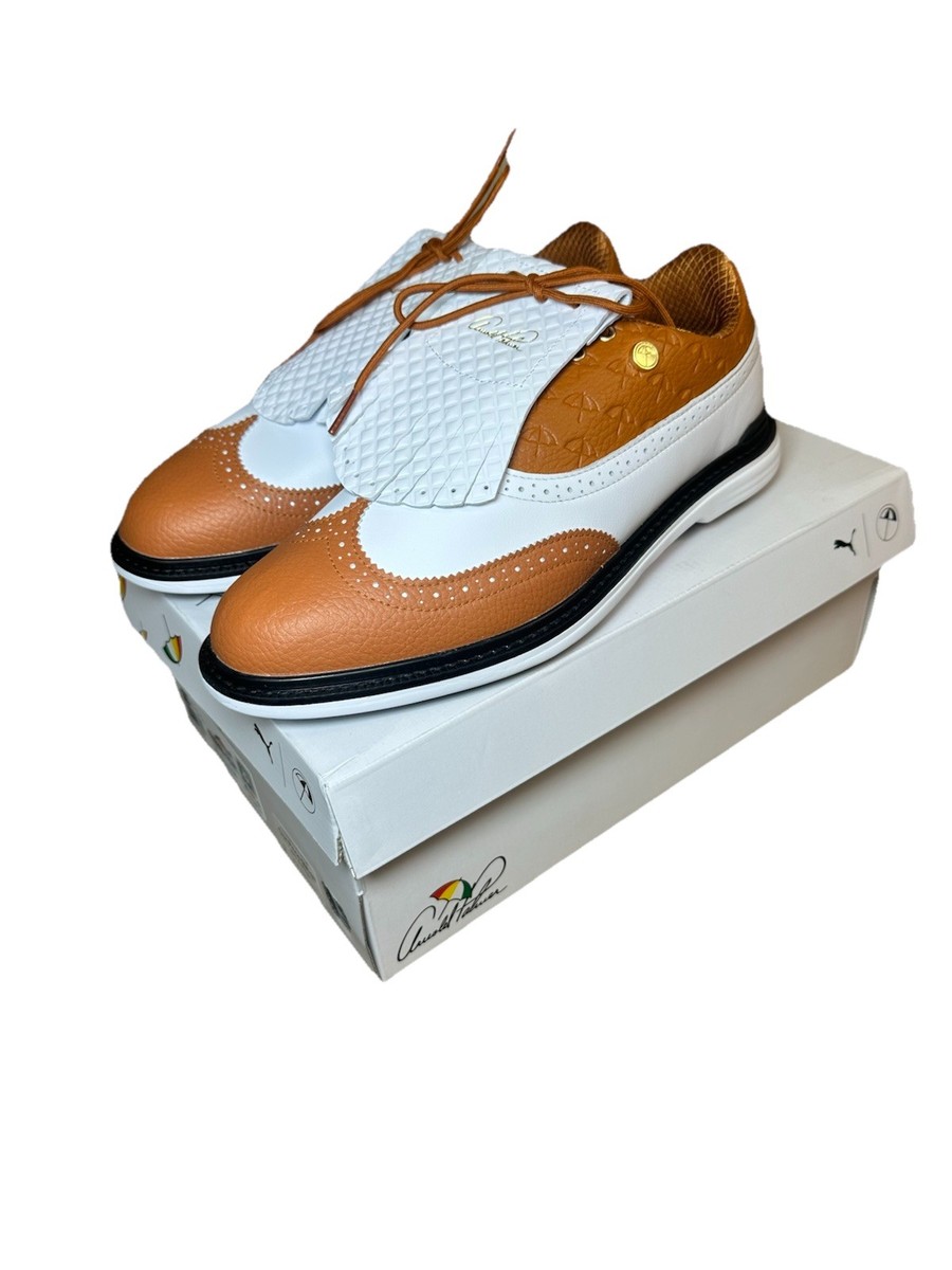 PUMA X ARNOLD PALMER MEN'S ROYALE WINGTIP GOLF SHOES SIZE 8 | eBay