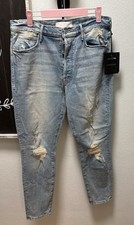 NWT Mother Superior The Super Stunner Ankle in Say Amen Again Size 31 Denim Jean
