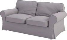 The Heavy Cotton Ektorp Sofa Cover Replacement is Made Compatible for IKEA Ek...