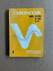 GENUINE HONDA CB175 K4 CL175 SL175 1970 PARTS BOOK MANUAL CATALOGUE MICROFICHE
